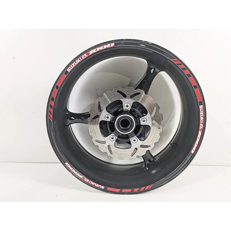 2006 Suzuki GSXR1000 K6 Straight Rear Wheel Rim 17x6 64111-41G00-019
