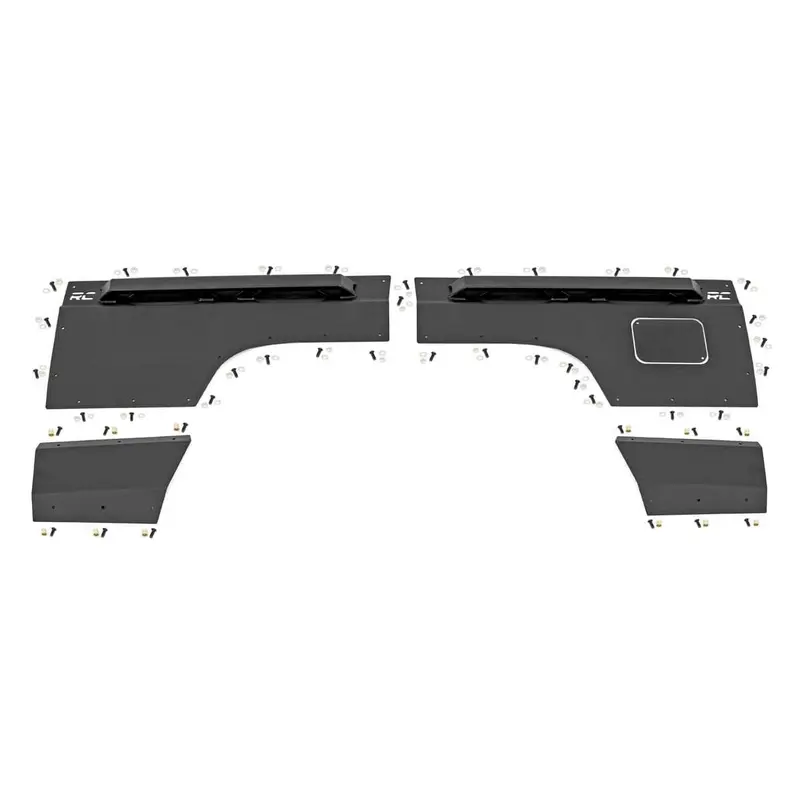 Fender & Quarter Panel Armor | Rear | Combo | Jeep Cherokee XJ 2WD/4WD (84-96) | 10578
