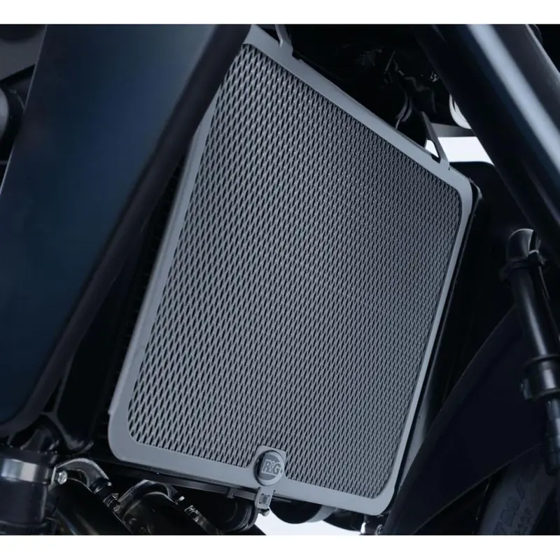 R&G Racing Black Aluminum Radiator Guard RAD0226BK