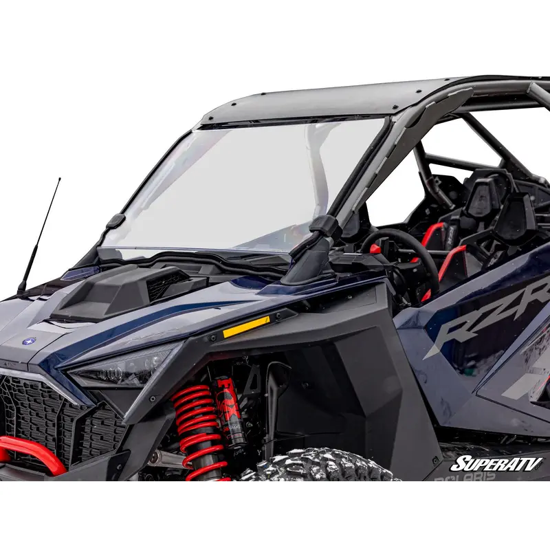 Super ATV POLARIS RZR TURBO R SCRATCH-RESISTANT FULL WINDSHIELD