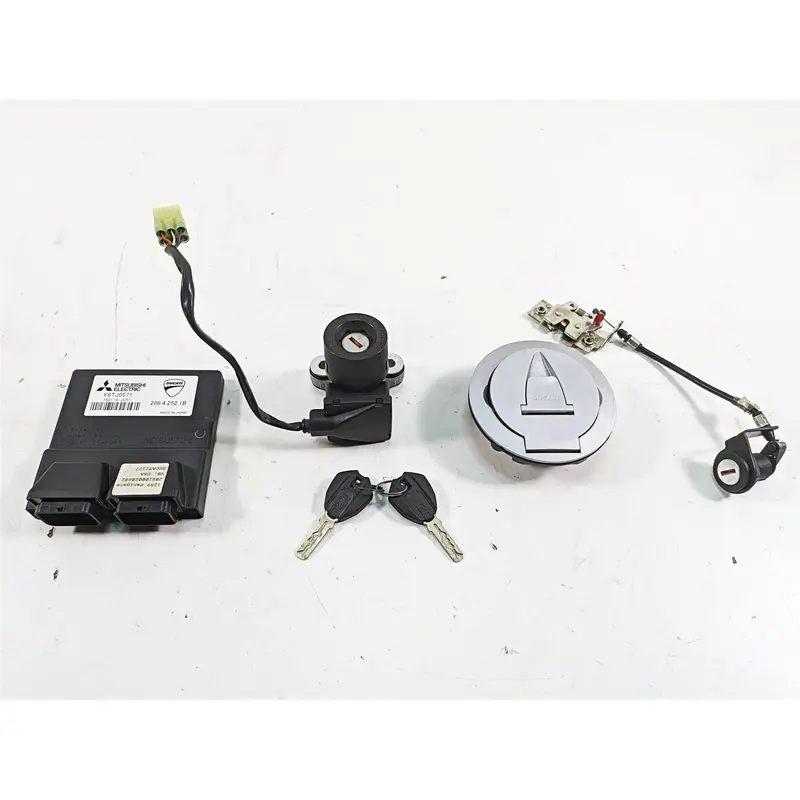 2016 Ducati Panigale 1299 S Cdi Engine Module Ignition Switch Key Set 28642521B