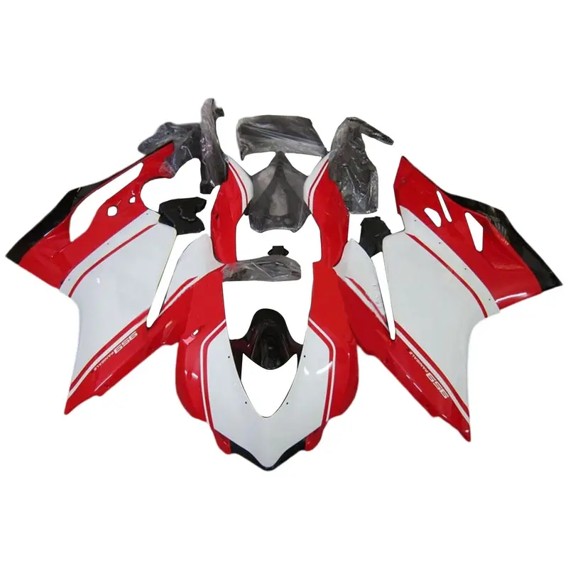 Amotopart 2015-2020 Ducati 959 Red White Style 2 Fairing Kit