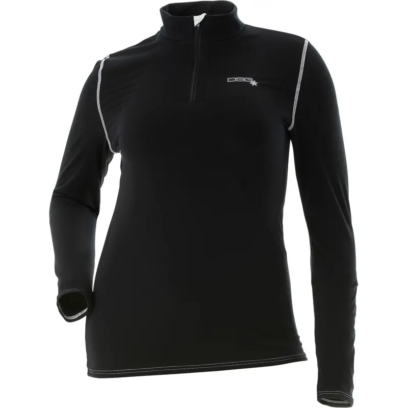 DIVAS D TECH BASE LAYER SHIRT BLACK XS 98873