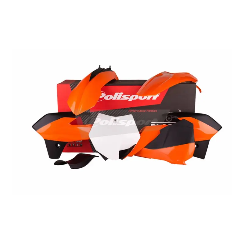 POLISPORT KIT KTM 85SX 13-17 OEM ORG/BLACK #PS90555