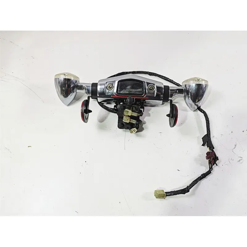 2008 Yamaha XVS1300 V-Star Tourer Rear Blinker Set & Mount -Read 3D8-83340-00-00