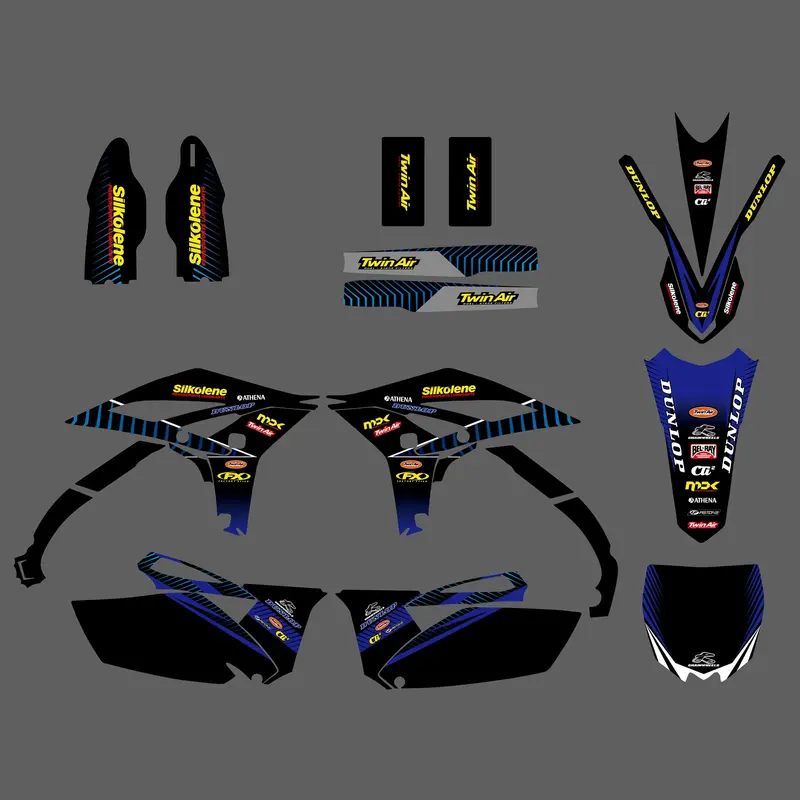 Graphics Decals Stickers Kit For Yamaha YZF250 2010-2013
