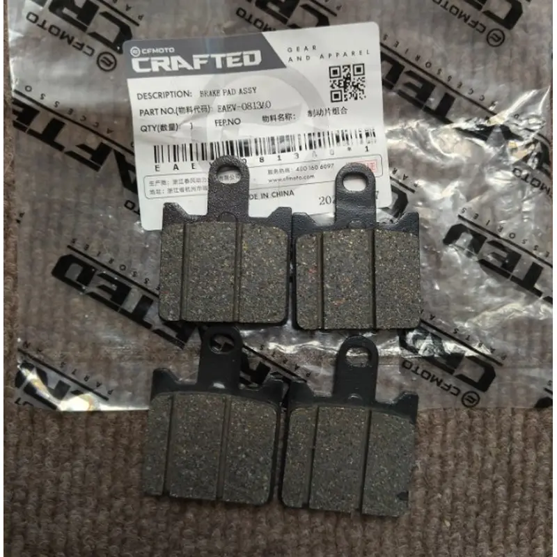 Front Brake pad suit CF300SR/CF250SRS signal arm model code is EAEV-0813A0