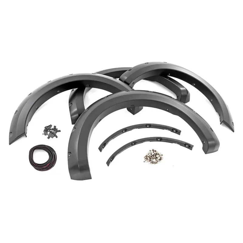 Pocket Fender Flares | JS Iconic Silver | Ford F-150 2WD/4WD (2021-2025) | F-F20911B-JS