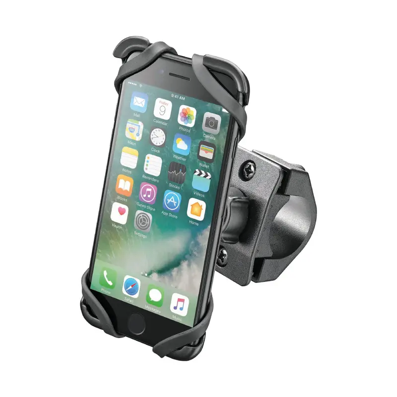 CRADLE OPEN HOLDER & MOUNT ROUND HANDLEBAR IPHONE 6-8
