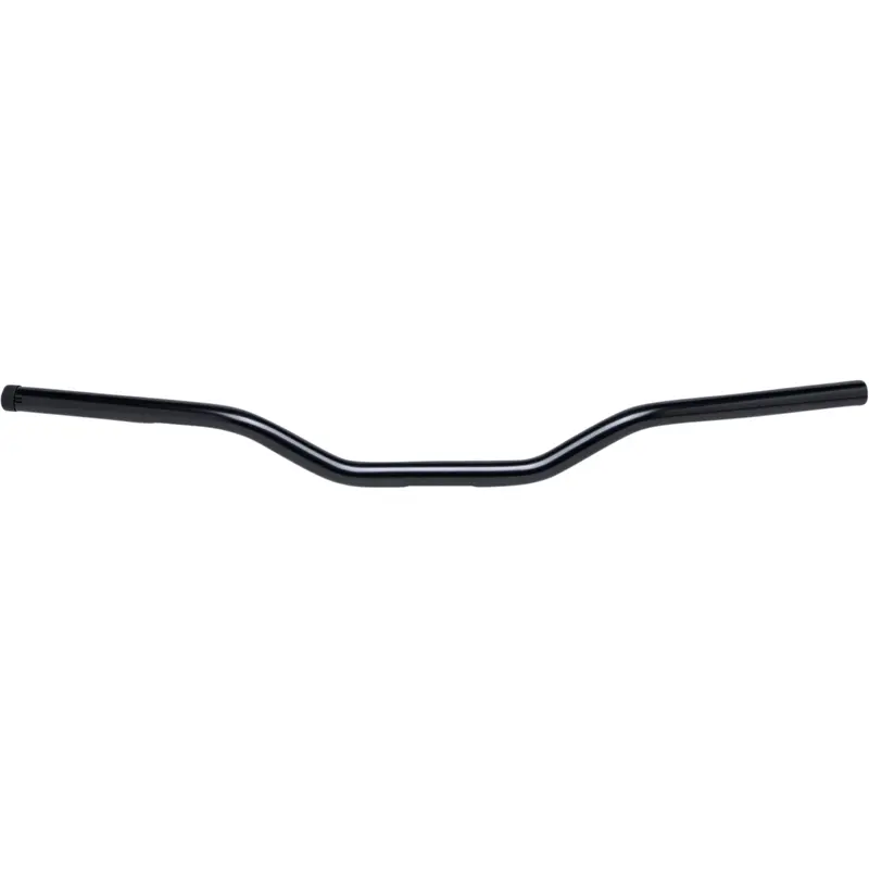 BILTWELL 1" Handlebar w/ TBW Plugs - Tracker - Black 6007-2017