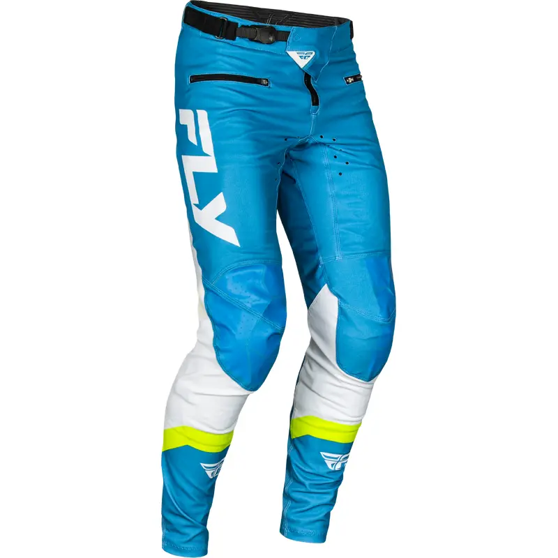 Rayce Bicycle Pants Blue/White/Lime Green Sz 34