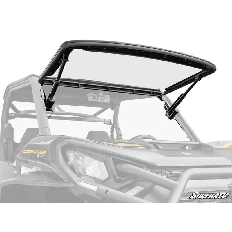 SuperATV Can-Am Maverick Sport MaxDrive Power Flip Windshield