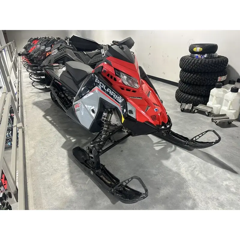 New 2025 Polaris 650 Switchback XC 146 Shadow Gray / Gloss Black