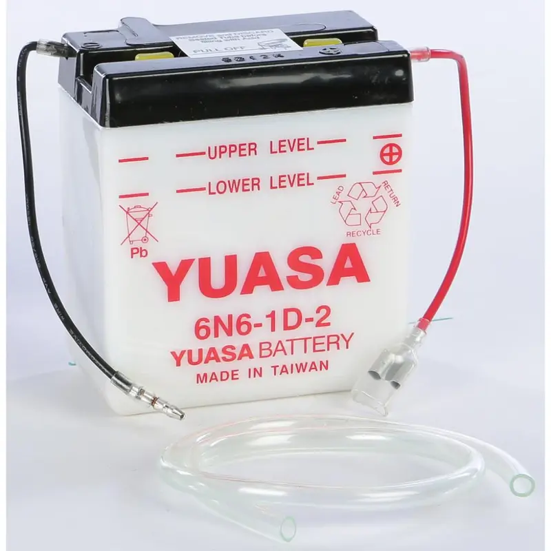 Yuasa Battery 6n6 1d 2 Conventional