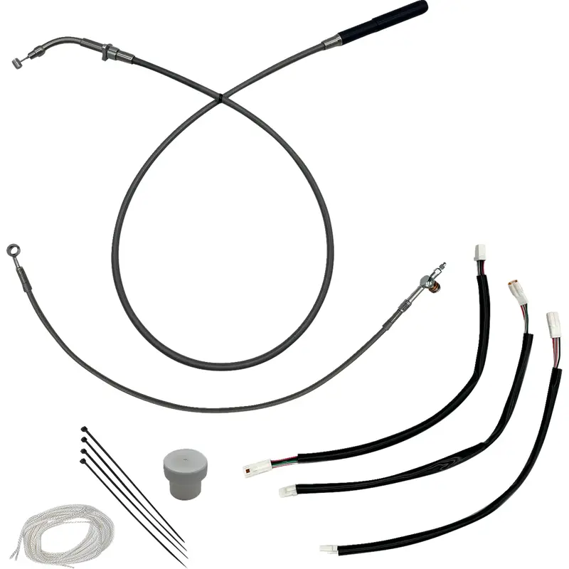 FAT BAGGERS INC. EZ Install Kit - +4" - FLHX/SE - Braided 149012