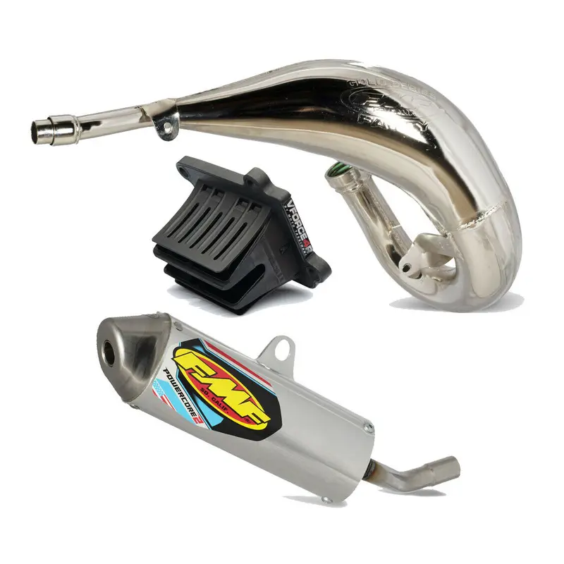 FMF Fatty Pipe & Powercore 2 silencer & VForce Reed for 2005-2021 Yamaha YZ125