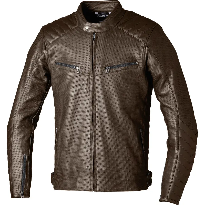 Roadster Air Ce Jacket Brown Leather Lg