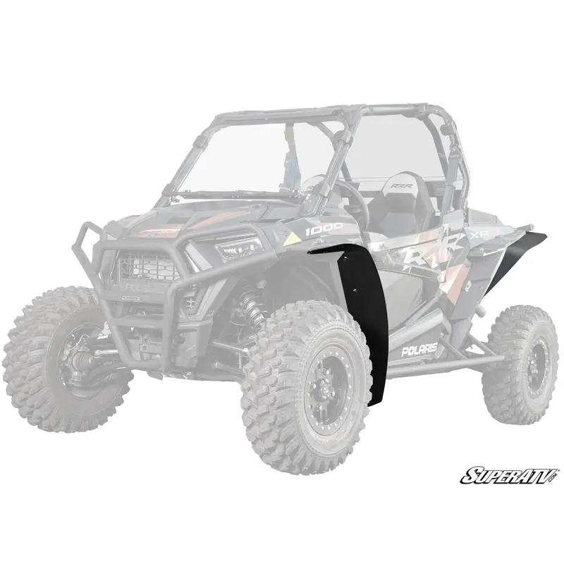 SuperATV Polaris RZR XP Turbo Low Profile Fender Flares
