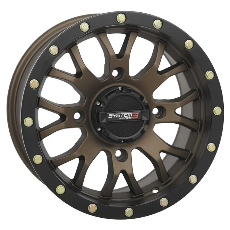 SYSTEM 3 | ST-3 | BRONZE + BLACK - 14"X7" - 4/110 - 5+2