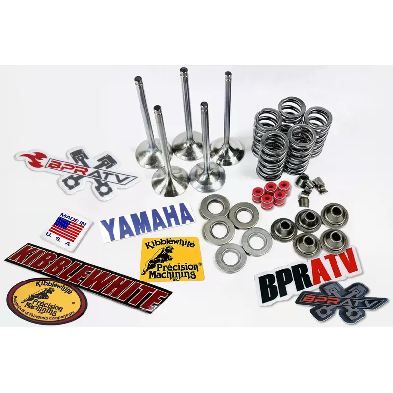 01-13 Yamaha YZ250F Kibblewhite White Diamond Intake Exhaust Valves & Spring Kit