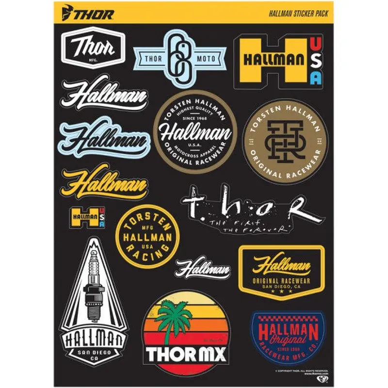 Autocollants Hallman Heritage