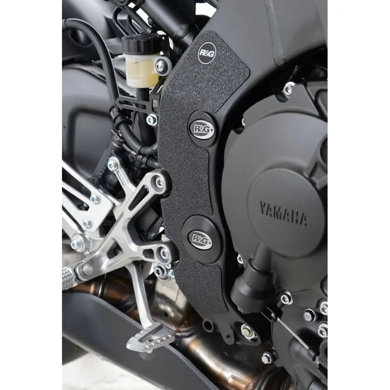 R&G Racing Black Boot Guard Kit For 2018-2024 Yamaha MT-10