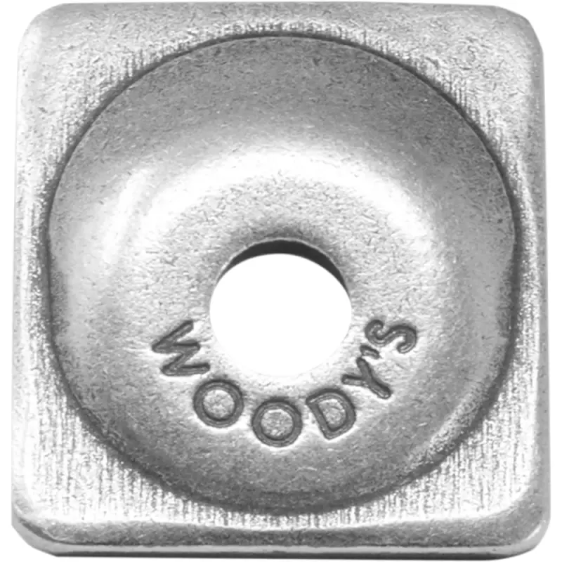 Plaques de Support Carres Digger en Aluminium  Angle
