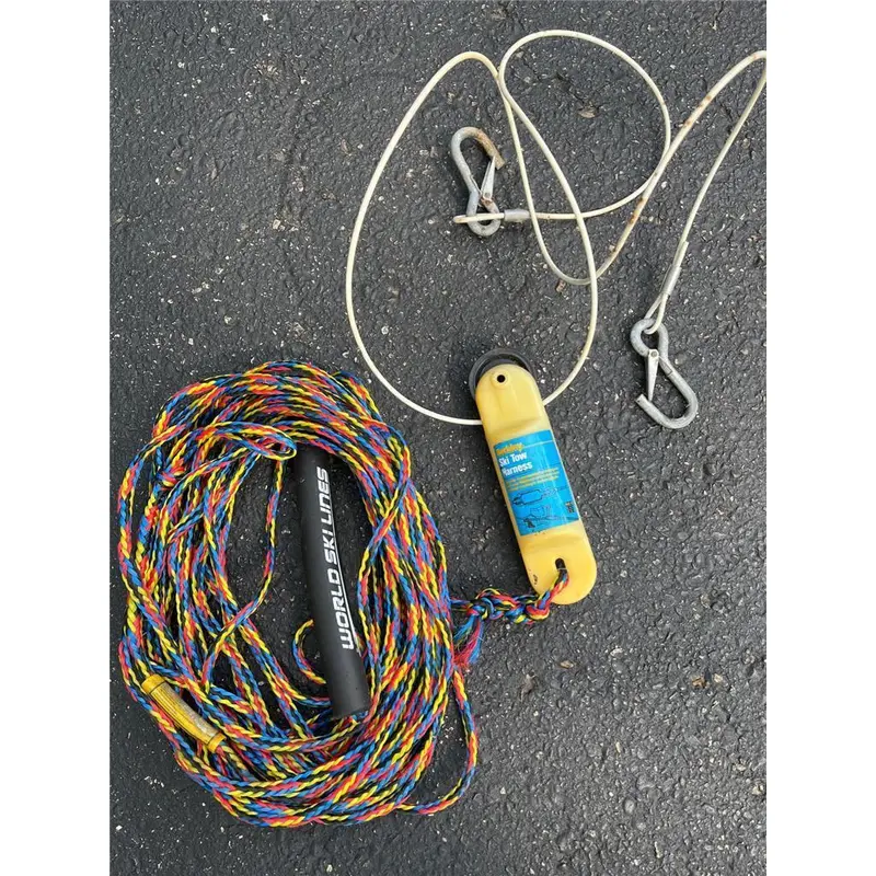 Water Ski Tow Harness and  Rope Combo World Ski Lines