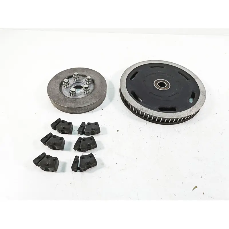 2008 Harley FLHTCU Electra Glide Rear Drive Belt Pulley 66T 1" + Mount 37781-08