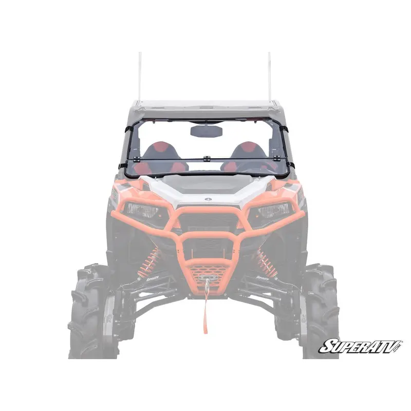 SuperATV Polaris General Scratch Resistant Flip Down Windshield FDWS-P-GEN1K-70
