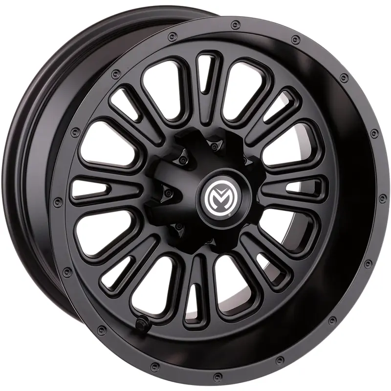 MOOSE UTILITY Wheel - 399X - Front - Black - 12x7 - 4/156 - 4+3 399MO127156MB4