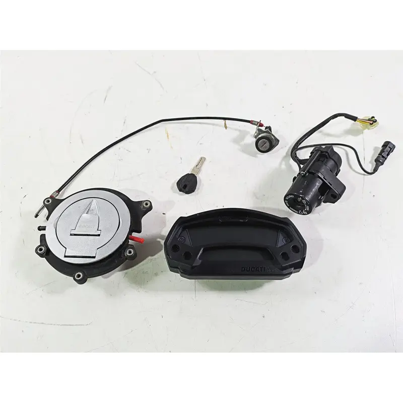 2009 Ducati Monster 1100 S Speedometer Gauge 19K Ignition Switch Key 40610703A