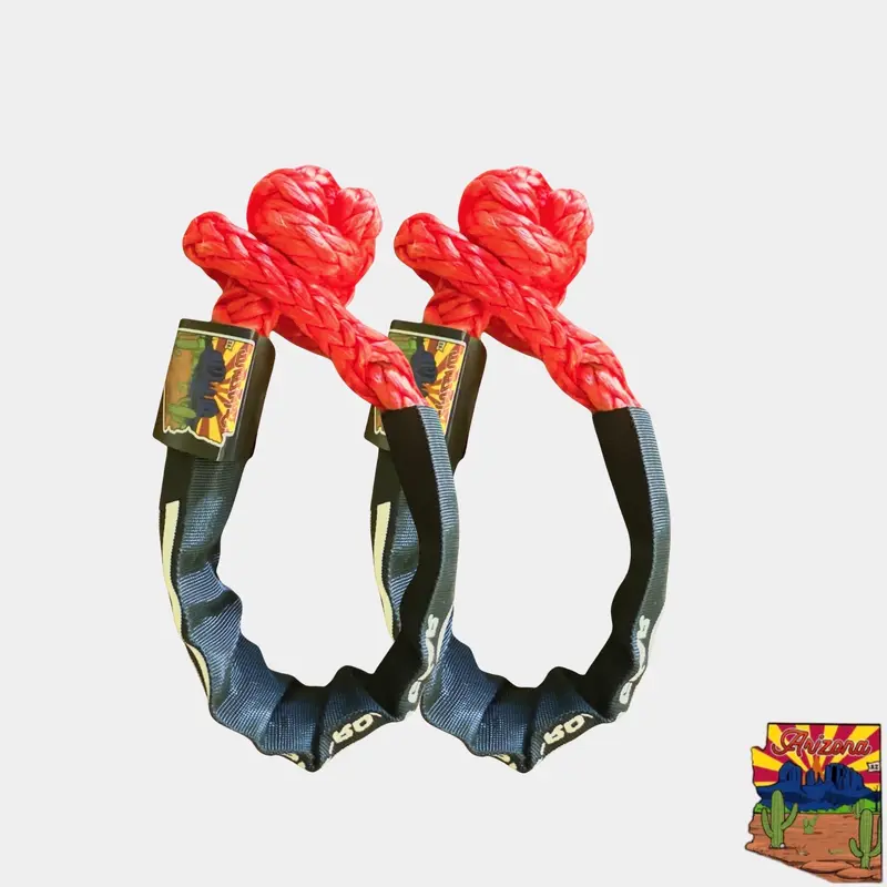 Soft Shackle 3/8'' x 22 with sleeve and bag (Set of 2 Shackles) (Lifetime Warranty)
