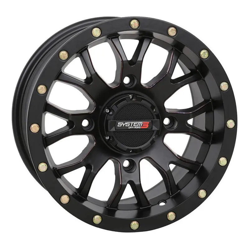 ST-3 Wheel (Matte Black) 4x156 18x7 (10mm) (GARAGE SALE)