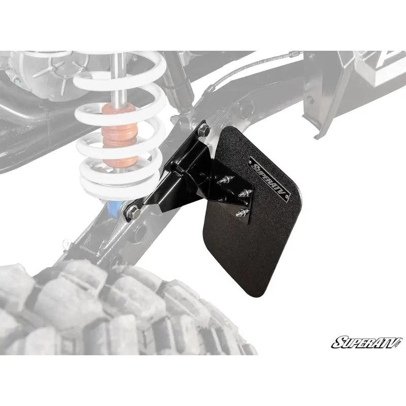 SuperATV Polaris RZR XP Turbo S Mud Flaps