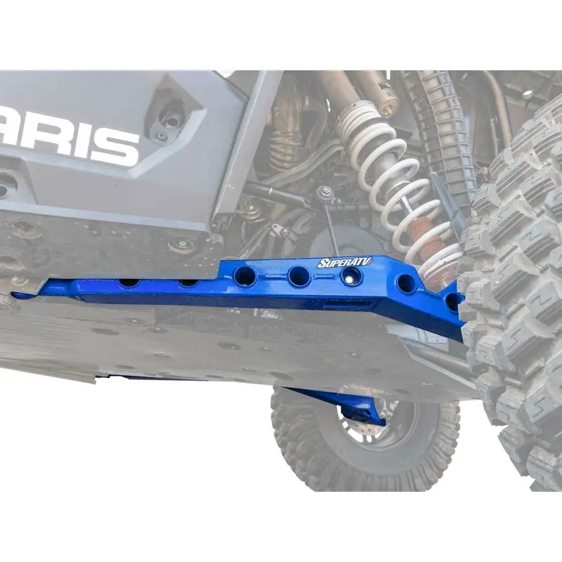 SuperATV High Clearance Rear Trailing Arms for Polaris RZR XP 1000 (2014+) -Blue