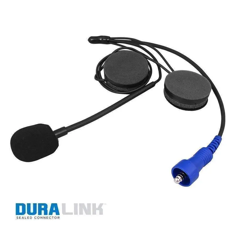 Rugged Radios OFFROAD Wired Helmet Kit with Alpha Audio Speakers & Mic HK-OFSP-AA