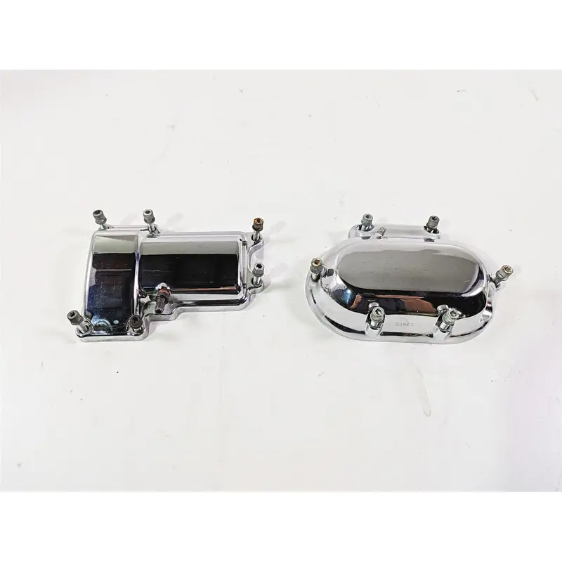 2007 Harley Touring FLHRSE CVO Road King Transmission Chrome Cover Set 34469-06B