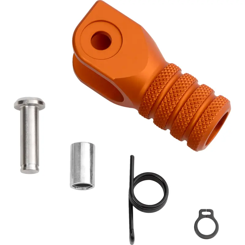 MOOSE OFFROAD Knurled Shift Lever Tip - 0 mm - Orange 81-0000-02-40