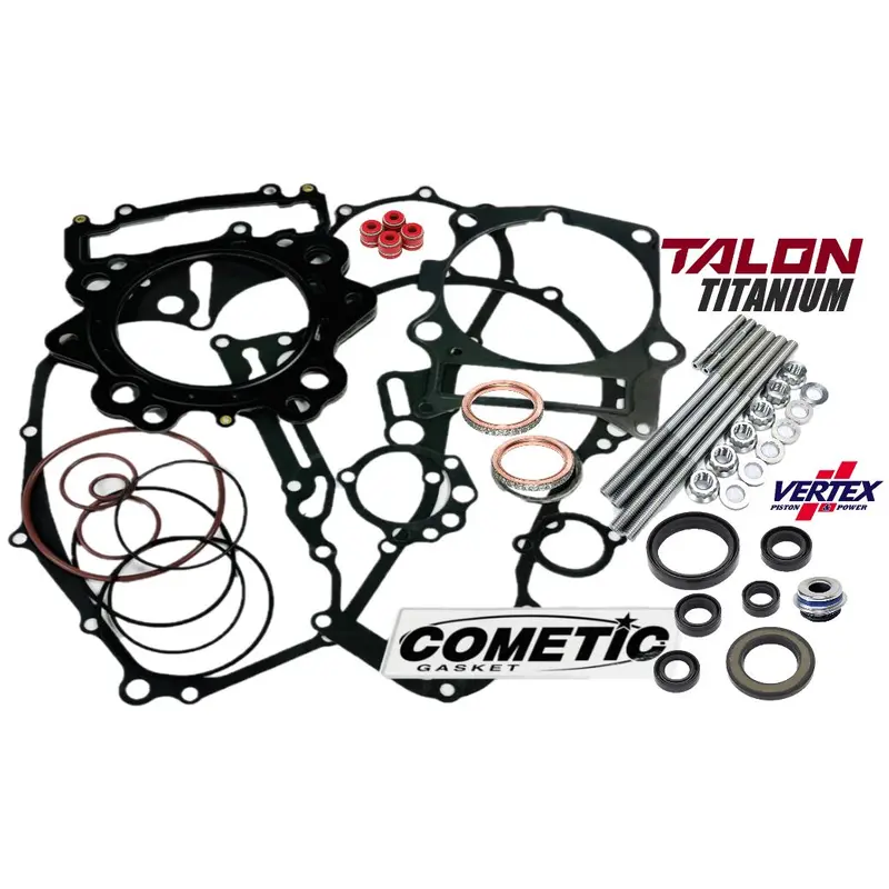 Raptor 700 Cometic Gasket Kit Top Bottom End Gaskets Seals Cylinder Head Stud Ki