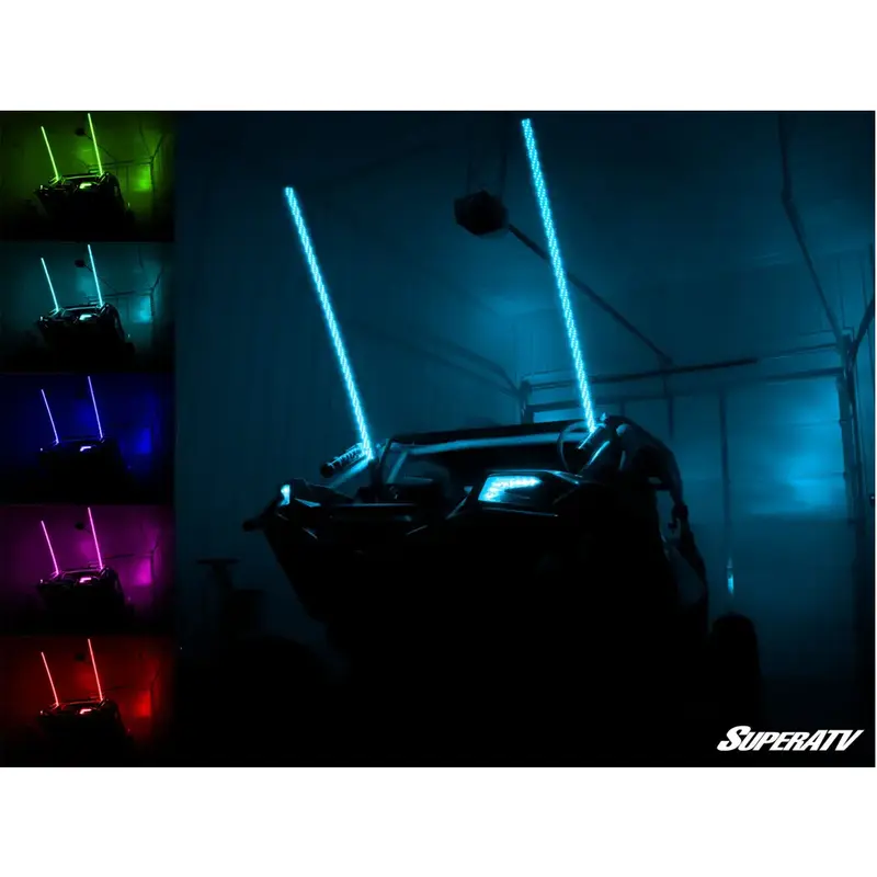 RGB LED WHIP LIGHTS By SuperATV