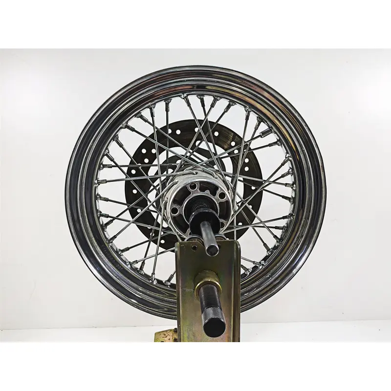 2000 Harley FXSTS Softail Springer Chrome Spoke Rear Wheel Rim 16x3 43085-97