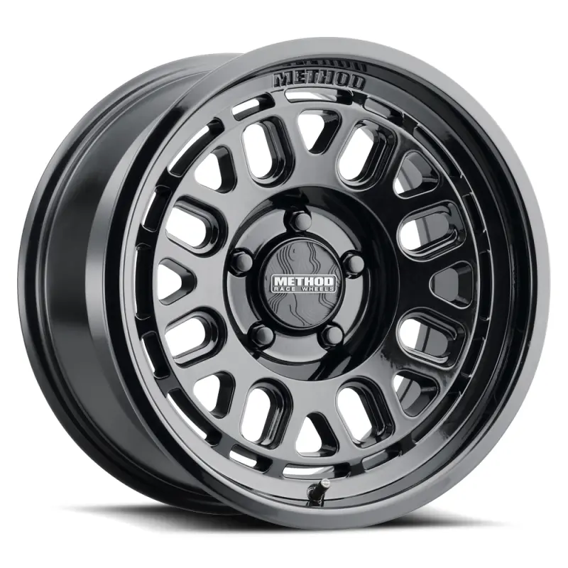 Method MR321 17x8.5 -0mm Offset 6x5.5 BP 106.25mm CB 4.72in BS Gloss Black Wheel