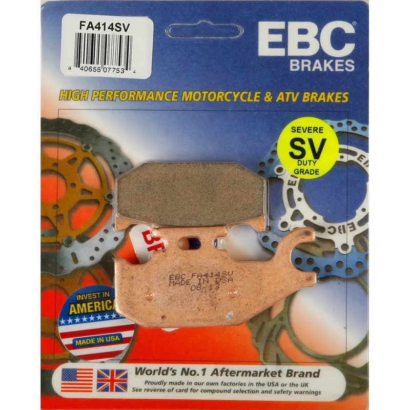 EBC 1 Pair SV Series Severe Duty Brake Pads MPN FA414SV