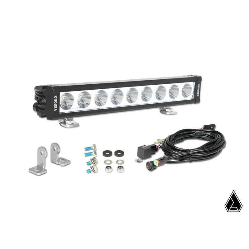 VISION X XPL HALO 13" LED LIGHT BAR (FITS: HELLFIRE RZR TURBO S GRILL)