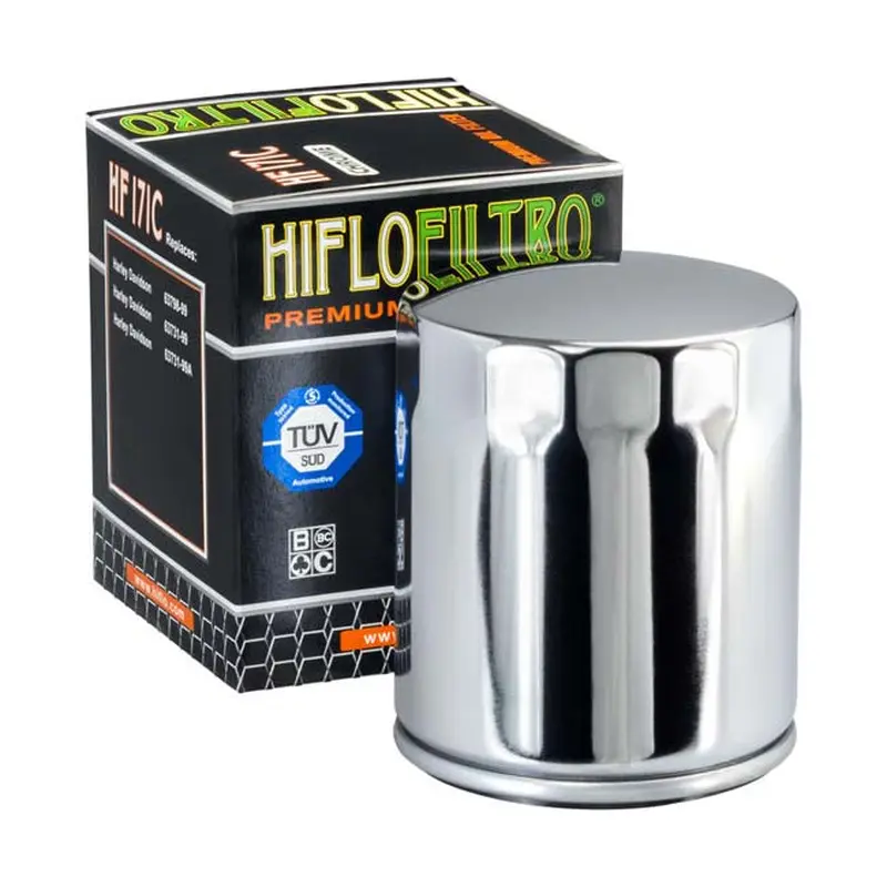 HF171C Chrome Oil Filter German TUV Approved Hiflo