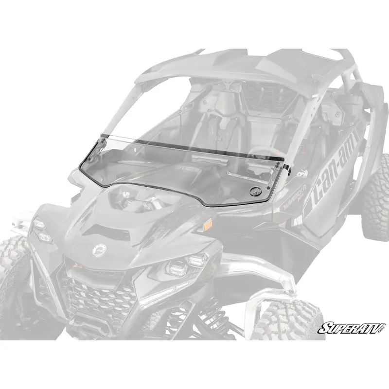 Super ATV CAN-AM MAVERICK R SCRATCH-RESISTANT HALF WINDSHIELD