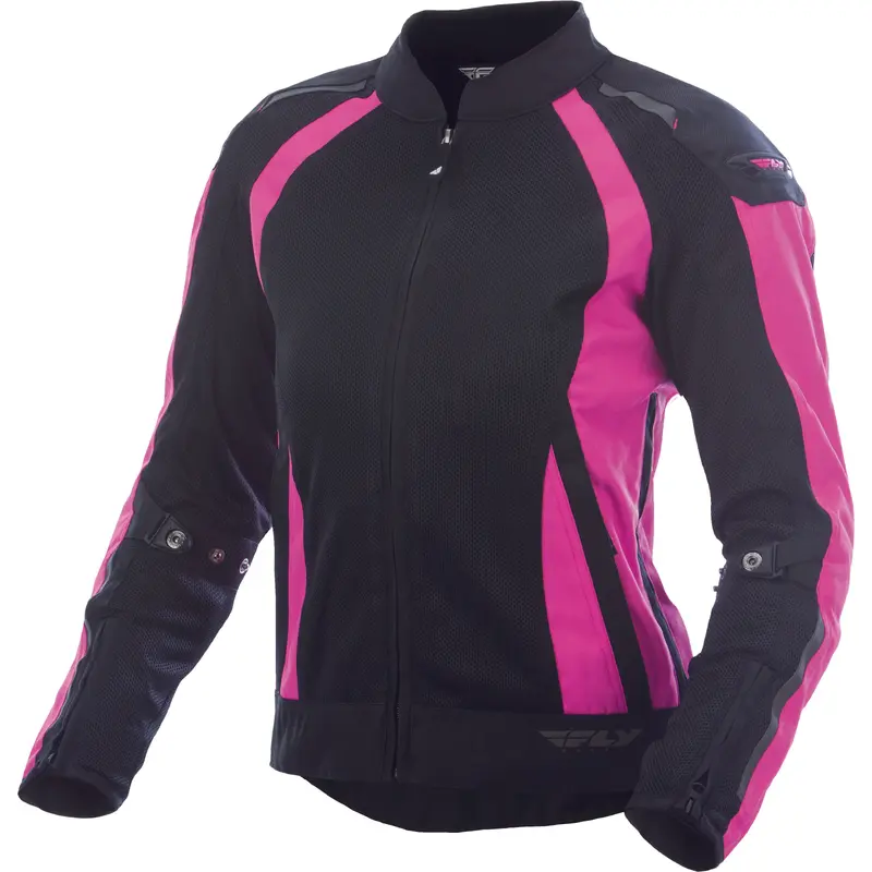FLY RACING WOMEN'S COOLPRO MESH JACKET JACKET PINK/BLACK LG 477-8058-4