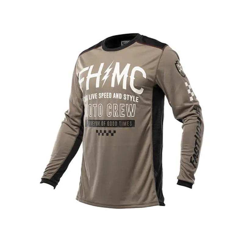 Youth Grindhouse Cypher Jersey - Moss/Grey