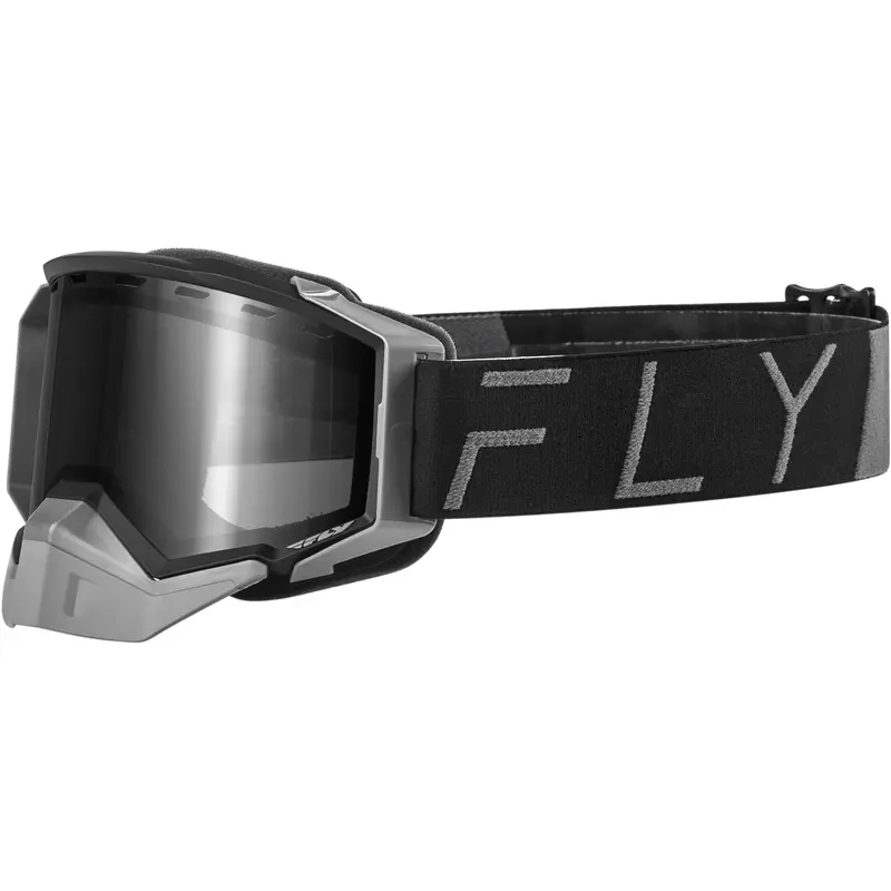 Zone Pro Snow Goggle Black/Gry W/ Polarized Smoke Lens